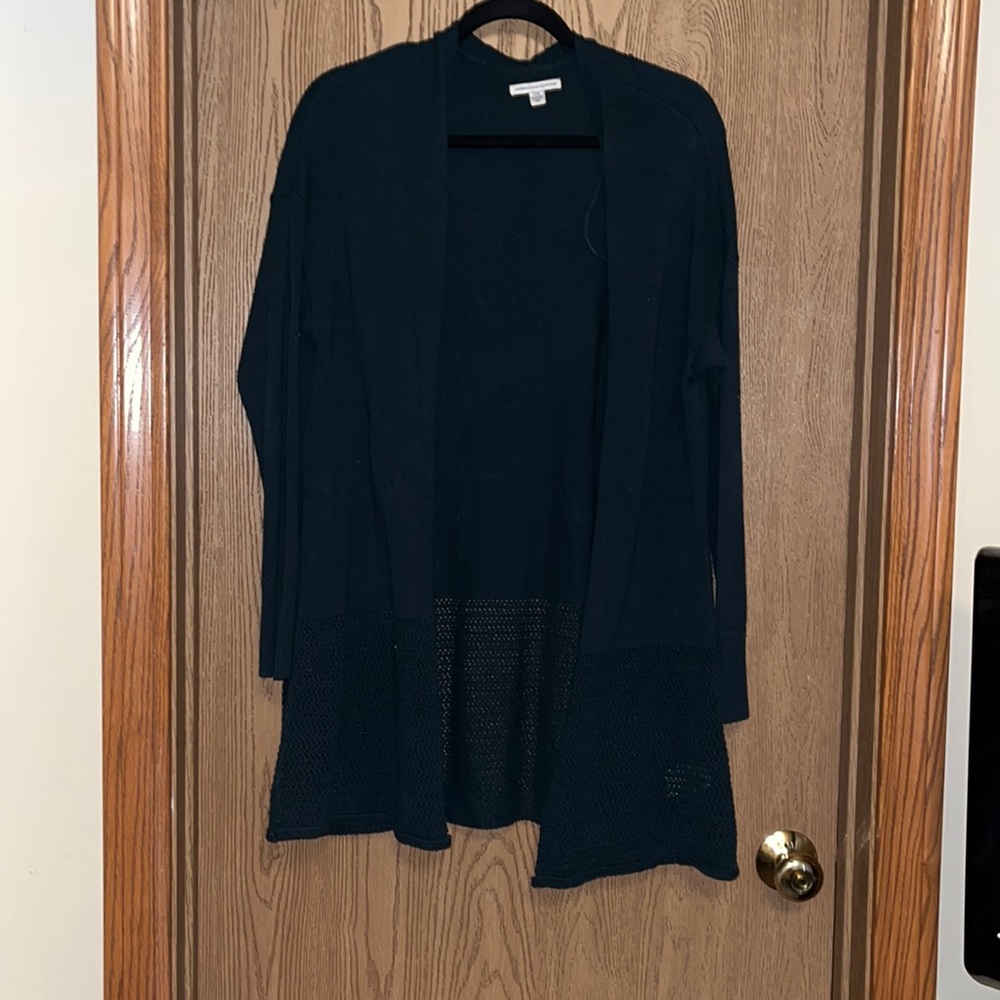 Hunter Green Cardigan - Large